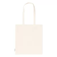 bavlněná nákupní taška přírodní s potiskem loga - foto 2