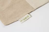 bavlněná nákupní taška přírodní s potiskem loga - foto 3