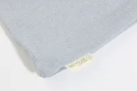 bavlněná nákupní taška světle modrá s potiskem loga - foto 3