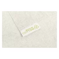 bavlněná zástěra béžová s potiskem loga - foto 3