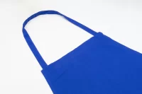 bavlněná zástěra modrá s potiskem loga - foto 3