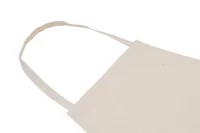 bavlněná zástěra přírodní s potiskem loga - foto 4