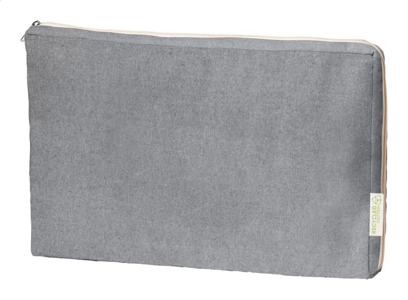 bavlněné pouzdro na laptop černá s potiskem loga