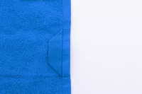 bavlněný froté ručník - 70×140 cm modrá s potiskem loga - foto 3