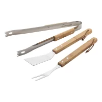 BBQ sada přírodní s potiskem loga - foto 5