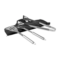 BBQ set černá s potiskem loga - foto 2