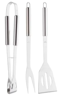 BBQ set stříbrná s potiskem loga - foto 5