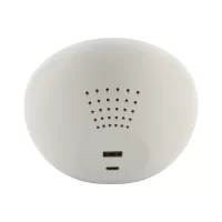 bezdrátová nabíječka s budíkem bílá s potiskem loga - foto 4