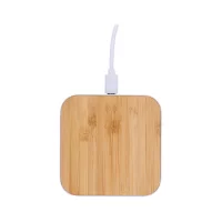 bezdrátová nabíječka se stojánkem na mobil bílá s potiskem loga - foto 5