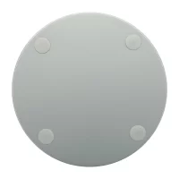 bezdrátová nabíječka stříbrná s potiskem loga - foto 4