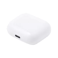 bezdrátová sluchátka bílá s potiskem loga - foto 5