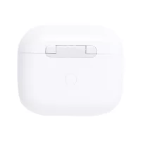 bezdrátová sluchátka bílá s potiskem loga - foto 7