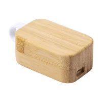 bezdrátová sluchátka přírodní s potiskem loga - foto 2