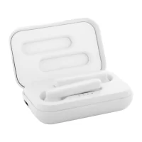 bezdrátová sluchátka RABS bílá s potiskem loga - foto 5