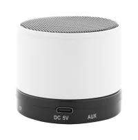 bezdrátový reproduktor bílá s potiskem loga - foto 2