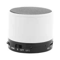 bezdrátový reproduktor bílá s potiskem loga - foto 3