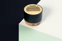 bezdrátový reproduktor černá s potiskem loga - foto 5