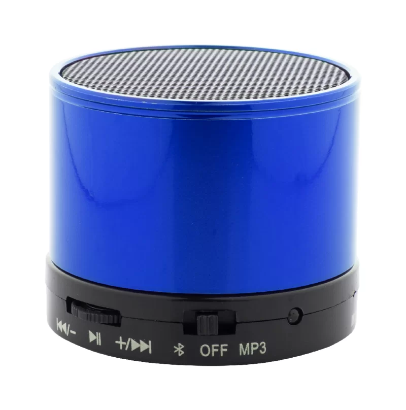 bezdrátový reproduktor modrá — reklamní předmět s vlastním potiskem bezdrátový reproduktor modrá s potiskem loga