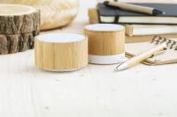 bezdrátový reproduktor přírodní s potiskem loga - foto 5