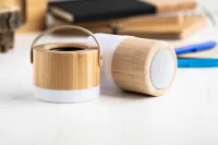 bezdrátový reproduktor přírodní s potiskem loga - foto 6