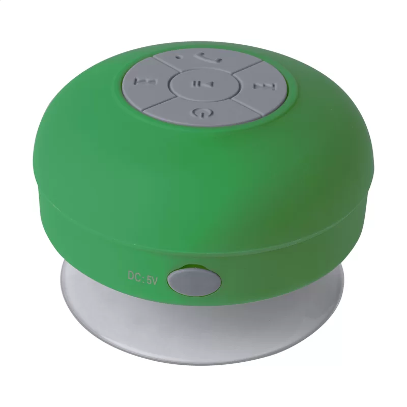 bezdrátový reproduktor zelená — reklamní předmět s vlastním potiskem bezdrátový reproduktor zelená s potiskem loga