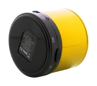 bezdrátový reproduktor žlutá s potiskem loga - foto 4