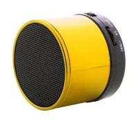 bezdrátový reproduktor žlutá s potiskem loga - foto 6