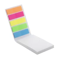 bloček s samolepícími lístky na zakázku bílá s potiskem loga - foto 2