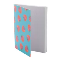 bloček s samolepícími lístky na zakázku bílá s potiskem loga - foto 4