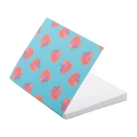 bloček s samolepícími lístky na zakázku bílá s potiskem loga - foto 6