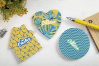 bloček se samolepícími lístky na zakázku bílá s potiskem loga - foto 5