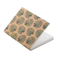 bloček se samolepícími lístky na zakázku přírodní s potiskem loga - foto 5