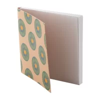 bloček se samolepícími lístky na zakázku přírodní s potiskem loga - foto 4