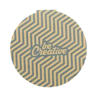 bloček se samolepícími lístky na zakázku přírodní s potiskem loga - foto 5