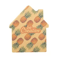 bloček se samolepícími lístky na zakázku přírodní s potiskem loga - foto 5