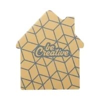 bloček se samolepícími lístky na zakázku přírodní s potiskem loga - foto 6