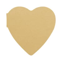 bloček se samolepícími lístky na zakázku přírodní s potiskem loga - foto 2