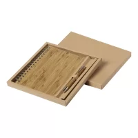 blok přírodní s potiskem loga