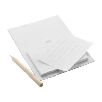 blok s magnetkou bílá s potiskem loga - foto 2