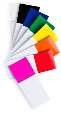 blok s magnetkou černá s potiskem loga - foto 2