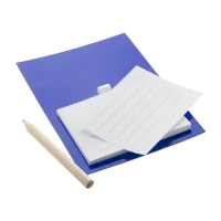 blok s magnetkou modrá s potiskem loga - foto 2