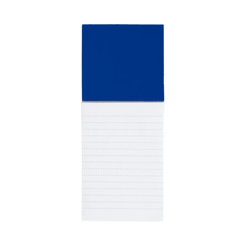 blok s magnetkou modrá s potiskem loga