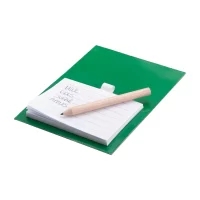 blok s magnetkou zelená s potiskem loga - foto 2