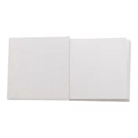 blok z krabice od mléka bílá s potiskem loga - foto 3