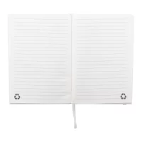 blok z krabice od mléka bílá s potiskem loga - foto 2