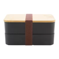 box na jídlo černá s potiskem loga - foto 2