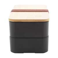 box na jídlo černá s potiskem loga - foto 3