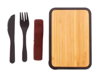 box na jídlo černá s potiskem loga - foto 3