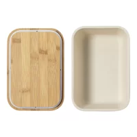 box na jídlo přírodní s potiskem loga - foto 3