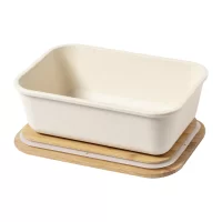 box na jídlo přírodní s potiskem loga - foto 4